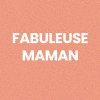 Chaussettes - Femme - Orange avec paillettes - Fabuleuse maman - Taille 36/42 - Humour - Cadeau
