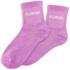 photo-Chaussettes - Femme - Rose avec paillettes - Allumeuse - Taille 36/42 - Humour - Cadeau