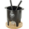 photo-Appareil à fondue - 2 personnes - Fondue au fromage/Chocolat - Chauffe à la bougie