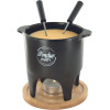 Appareil à fondue - 2 personnes - Fondue au fromage/Chocolat - Chauffe à la bougie
