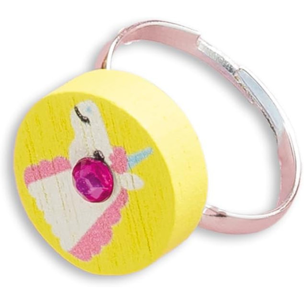 Jeu créatif - Création de bijoux en bois - Collier, bague et bracelet - Dès 4 ans - Janod