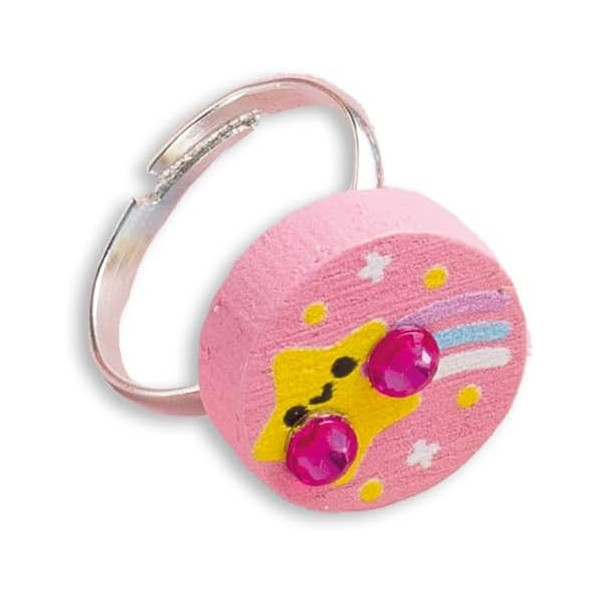 Jeu créatif - Création de bijoux en bois - Collier, bague et bracelet - Dès 4 ans - Janod