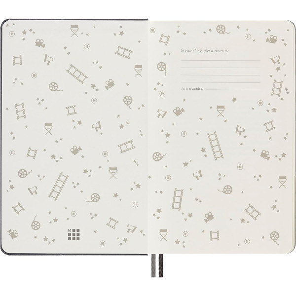 Carnet - Pour amateur de cinéma, films et séries - Cahier passion - Moleskine