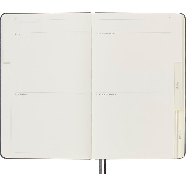 Carnet - Pour amateur de cinéma, films et séries - Cahier passion - Moleskine