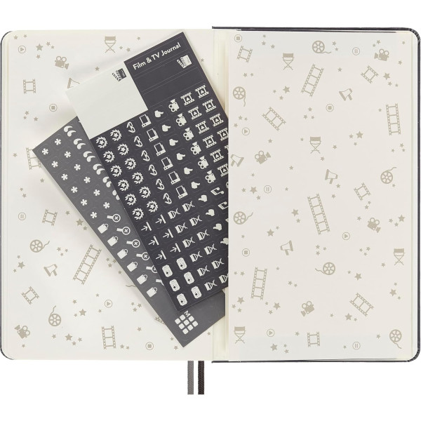 Carnet - Pour amateur de cinéma, films et séries - Cahier passion - Moleskine