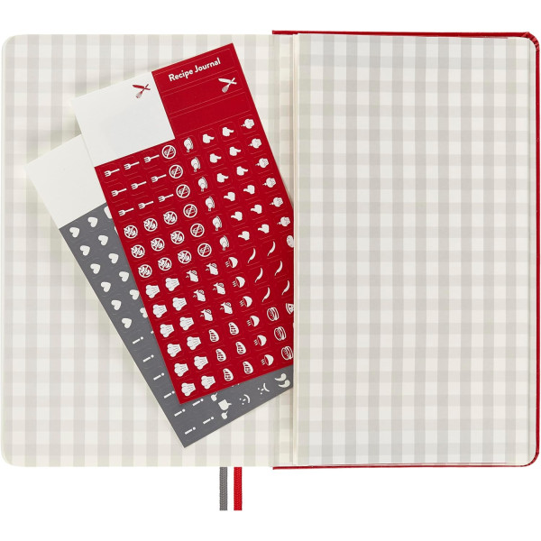 Carnet - Pour recettes de cuisine - 13x21cm - 400 pages - Cahier passion - Moleskine