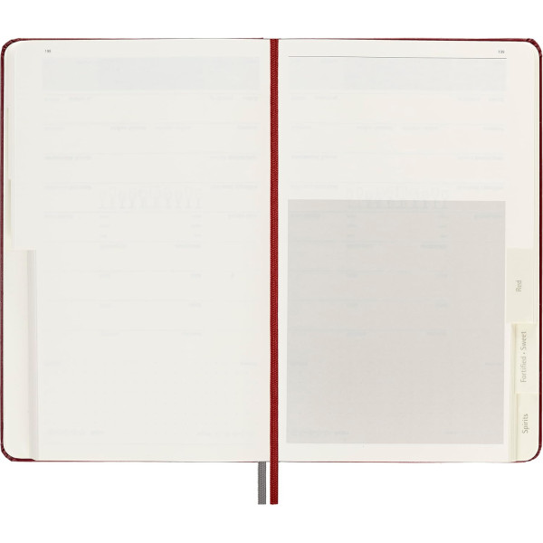 Carnet - Pour amateur de vins - Œnologie - Cahier passion - Moleskine