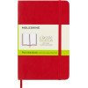 photo-Carnet - 9x14cm - Rouge - 192 pages blanches - Couverture souple - Moleskine