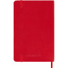 Carnet - 9x14cm - Rouge - 192 pages blanches - Couverture souple - Moleskine
