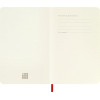 Carnet - 9x14cm - Rouge - 192 pages blanches - Couverture souple - Moleskine