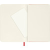 Carnet - 9x14cm - Rouge - 192 pages blanches - Couverture souple - Moleskine