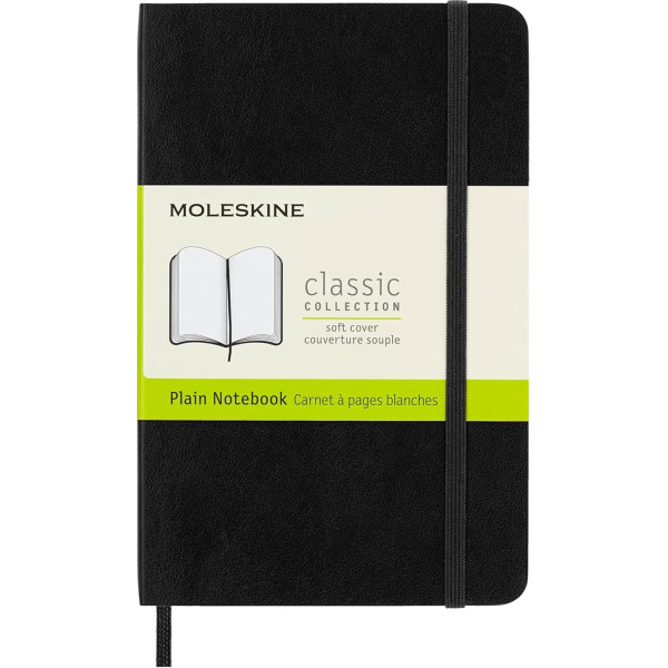photo-Carnet - 9x14cm - Noir - 192 pages blanches - Couverture souple - Moleskine