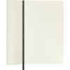 Carnet - 9x14cm - Noir - 192 pages blanches - Couverture souple - Moleskine