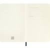 Carnet - 9x14cm - Bleu - 192 pages lignées - Couverture souple - Moleskine