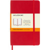 photo-Carnet - 9x14cm - Rouge - 192 pages lignées - Couverture souple - Moleskine