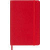 Carnet - 9x14cm - Rouge - 192 pages lignées - Couverture souple - Moleskine