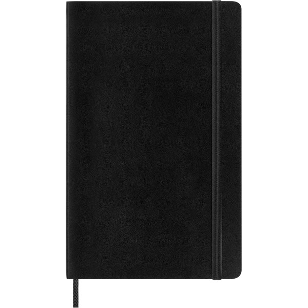 Carnet - 13x21cm - Noir - 192 pages lignées - Couverture rigide - Moleskine