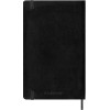 Carnet - 13x21cm - Noir - 192 pages blanches - Couverture souple - Moleskine