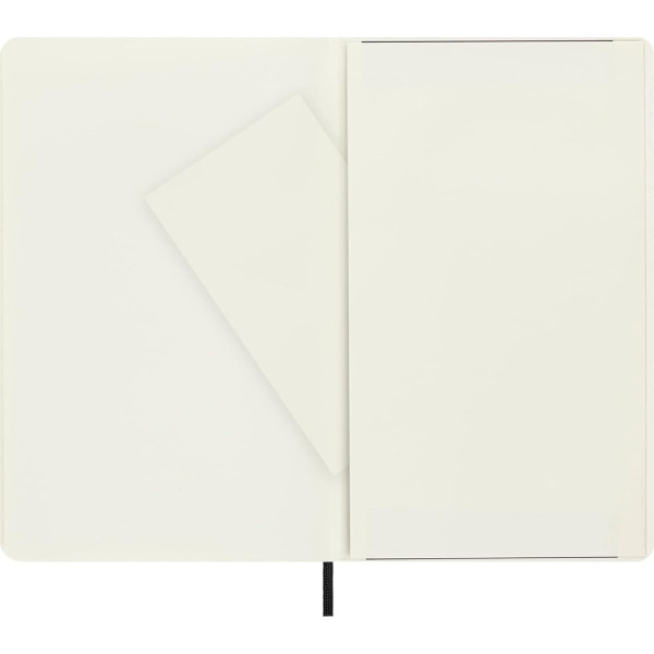 Carnet - 13x21cm - Noir - 192 pages blanches - Couverture souple - Moleskine