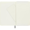 Carnet - 13x21cm - Noir - 192 pages blanches - Couverture souple - Moleskine