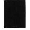 Carnet - 19x25cm - Noir - 192 pages blanches - Couverture souple - Moleskine
