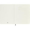 Carnet - 19x25cm - Noir - 192 pages blanches - Couverture souple - Moleskine