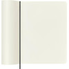 Carnet - 19x25cm - Noir - 192 pages blanches - Couverture souple - Moleskine