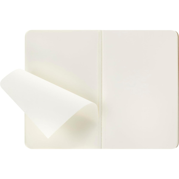 3 carnets - 9x14cm - Kraft - 80 pages blanches - Couverture souple - Moleskine