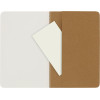 3 carnets - 9x14cm - Kraft - 80 pages blanches - Couverture souple - Moleskine