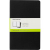 photo-3 carnets - 13x21cm - Noir - 80 pages blanches - Couverture souple - Moleskine