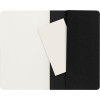 3 carnets - 13x21cm - Noir - 80 pages blanches - Couverture souple - Moleskine
