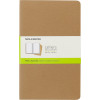 photo-3 carnets - 13x21cm - Kraft - 80 pages blanches - Couverture souple - Moleskine