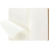 3 carnets - 13x21cm - Kraft - 80 pages blanches - Couverture souple - Moleskine