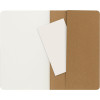 3 carnets - 13x21cm - Kraft - 80 pages blanches - Couverture souple - Moleskine