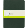 photo-3 carnets - 19x25cm - Vert - 120 pages blanches - Couverture souple - Moleskine
