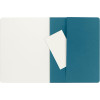 3 carnets - 19x25cm - Turquoise - 120 pages blanches - Couverture souple - Moleskine