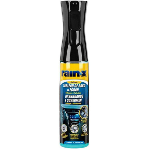 photo-Produit nettoyant pour tableau de bord et écran - Voiture - Protecteur - Rain-X - 300ml