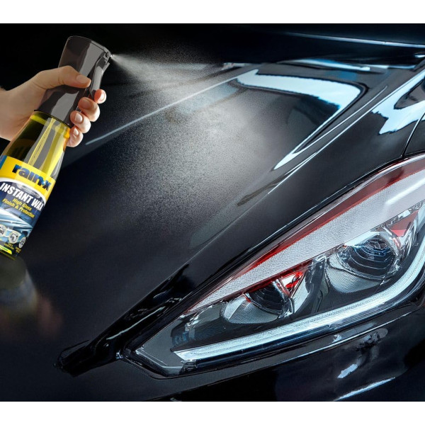 Cire pour carrosserie - Lustrant - Protection céramique - Rain-X - Instant Wax - 600ml