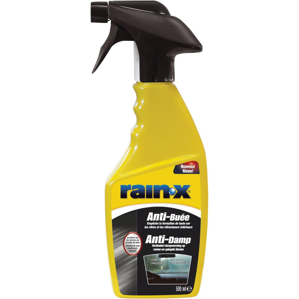photo-Produit anti buée et condensation - Vitres et rétroviseurs - Rain-X - 500ml