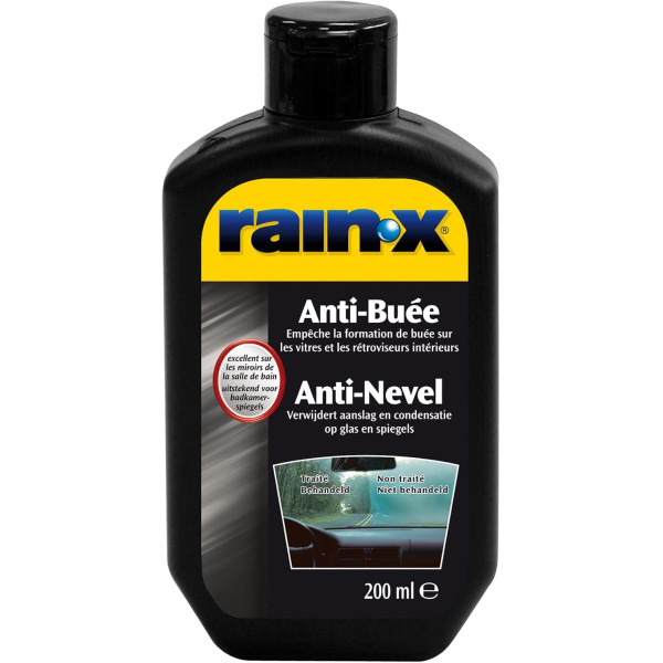 photo-Produit anti buée et condensation - Vitres et rétroviseurs - Rain-X - 200ml