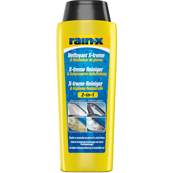 photo-Produit nettoyant et rénovateur - Phares - Vitres - Voiture - Rain-X - 325ml
