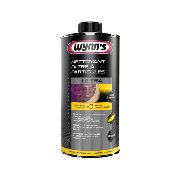 photo-Nettoyant FAP - Filtre à particules - Wynn's FAP ultra - 1L - Moteur diesel