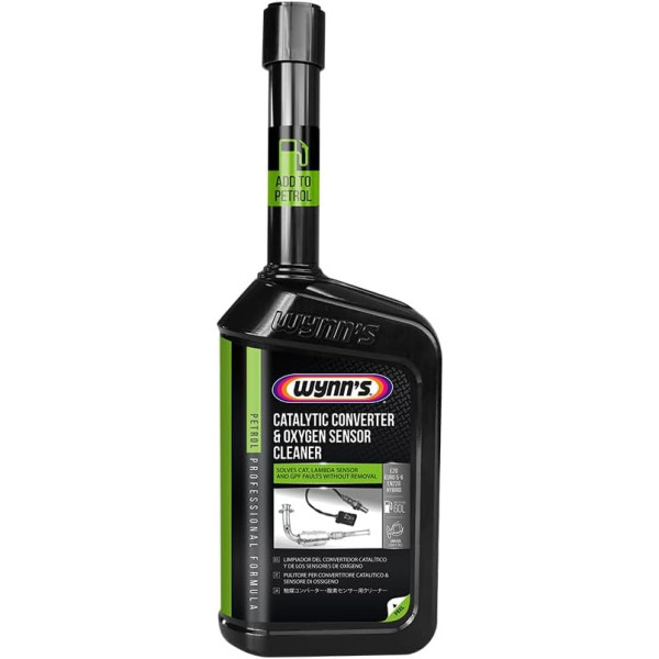 photo-Additif - Nettoyant catalyseur et sonde - Moteur essence - Wynn's - 500ml