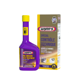 photo-Additif - Traitement nettoyant intégral du système - Diesel - Avant contrôle technique - Wynn's