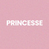 Chaussettes - Femme - Rose avec paillettes - Princesse - Taille 36/42 - Humour - Cadeau