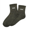 photo-Chaussettes - Femme - Noir avec paillettes - Canon - Taille 36/42 - Humour - Cadeau