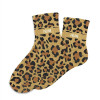 PHOTO-Chaussettes - Femme - Léopard avec paillettes - Féline - Taille 36/42 - Humour - Cadeau