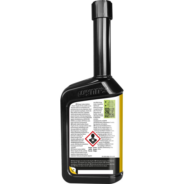 Additif - Nettoyant pour turbo - Diesel - Elimine les dépôts et résidus - Wynn's - 500ml
