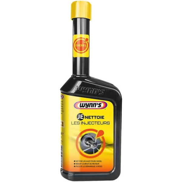 photo-Additif - Nettoyant pour injecteur - Moteur diesel - Réduit le bruit - Wynn's - 500ml