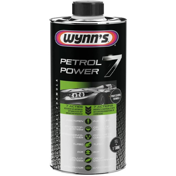 photo-Additif - Action complète - 7en1 - Moteur essence - Optimise et protège - Wynn's